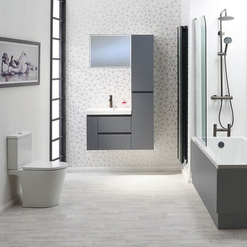 Oregon Rimless Complete Bathroom Suite