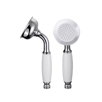 The Pantiles Traditional Slider Rail Kit or Handset – Chrome & White