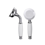 The Pantiles Traditional Slider Rail Kit or Handset – Chrome & White
