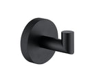 Tudeley Knurled Robe Hook | Chrome, Matt Black, Gunmetal Grey & Matt Brushed Brass