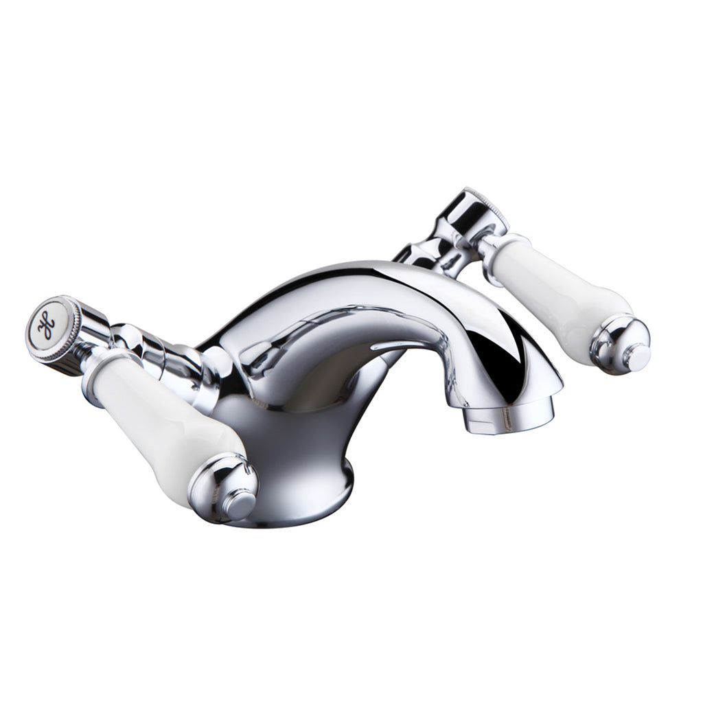 Culverden Traditional Mono Basin Mixer with Pop-Up Waste – Chrome