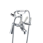Culverden Traditional Deck Mounted Bath Shower Mixer – Chrome