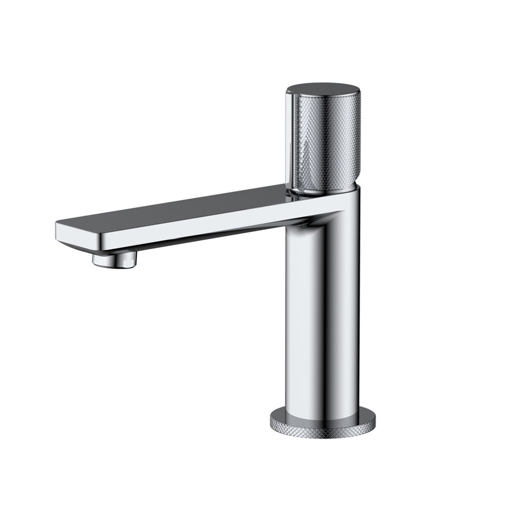 Calverley Mono Basin Mixer Tap with Swivel Spout & Waste – Chrome