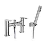 Chartwell Deck Mounted Bath Shower Mixer with Shower Kit – Chrome