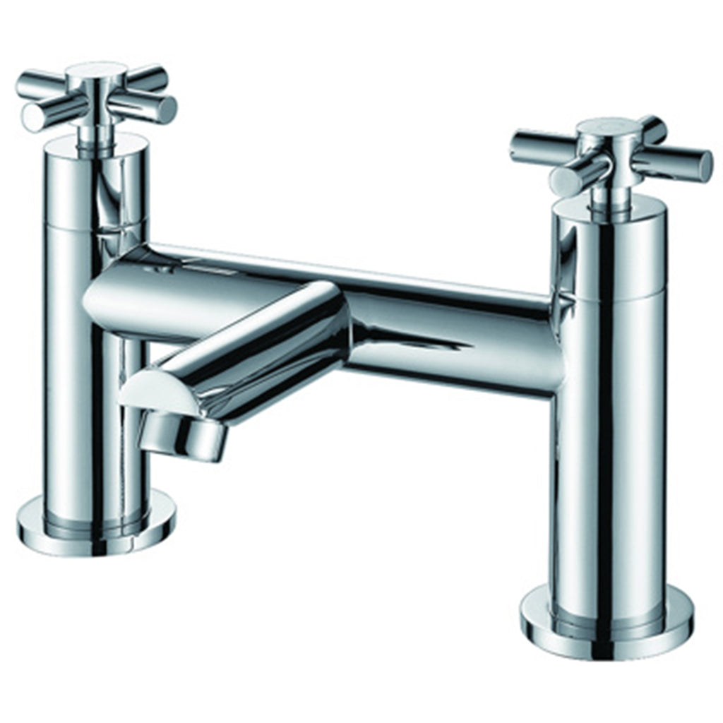 Dunorlan Chrome Deck Mounted Bath Filler