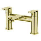 Eridge Matt Brushed Brass Bath Filler Tap – Deck Mounted
