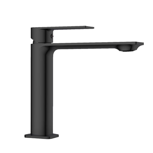 Langton Mono Basin Mixer - Matt Black