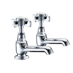 Molyneux Traditional Bath Taps Pair – Chrome