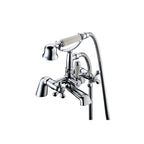 Penshurst Traditional Deck Mounted Bath Shower Mixer – Chrome