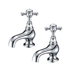 The Pantiles Traditional Basin Taps – Chrome
