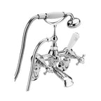 The Pantiles Traditional Wall Mounted Bath Shower Mixer – Chrome