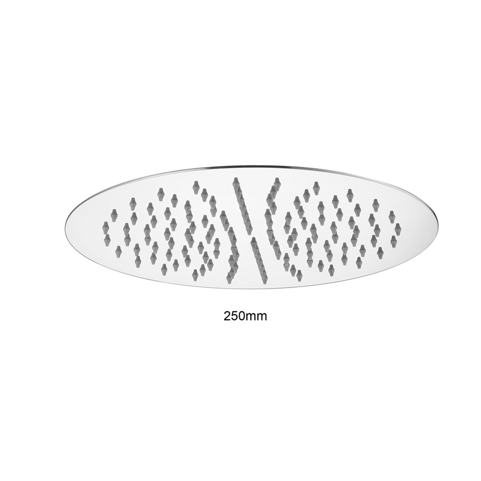 Round Slim Shower Head - Chrome