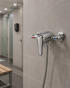 Single Lever Thermostatic Shower Mixer Valve – Chrome