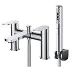 Scotney Deck Mounted Bath Shower Mixer with Handset – Chrome