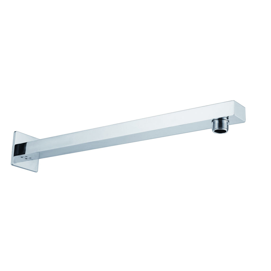 Bedgebury Square 300mm Wall-Mounted Shower Arm – Chrome