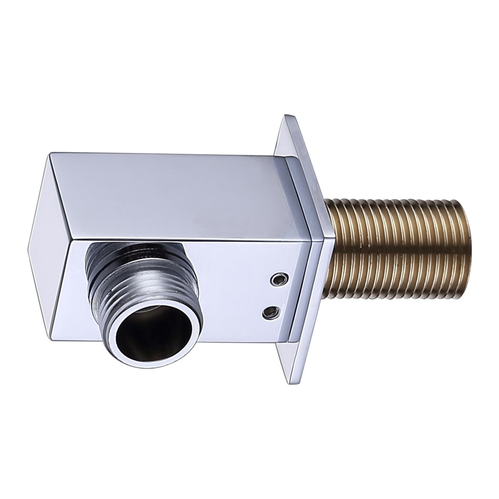 Bedgebury Square Wall Bracket Elbow - Chrome