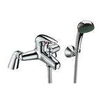 Yalding Deck Mounted Bath Shower Mixer with Handset – Chrome