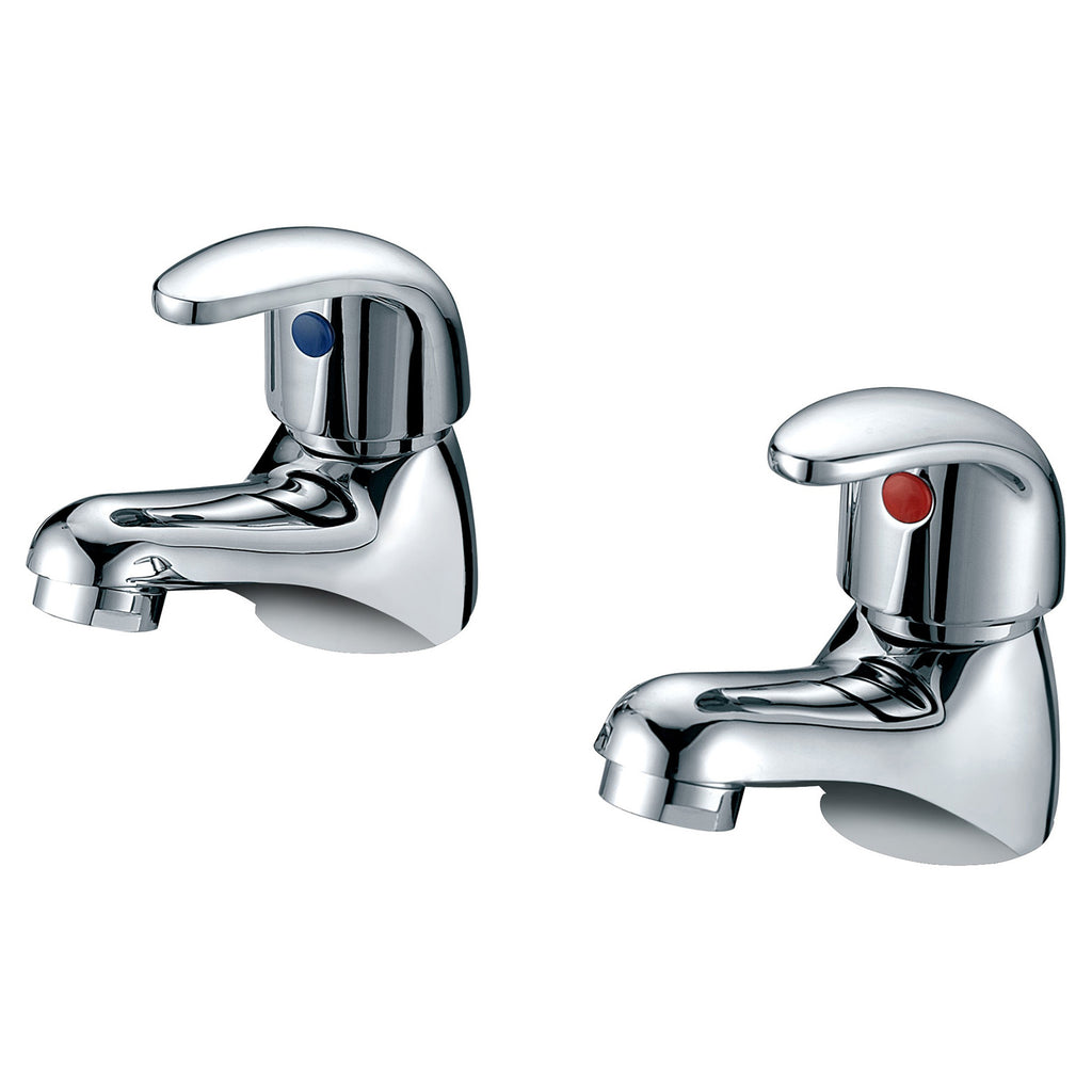 Yalding Chrome Basin Taps – Pair
