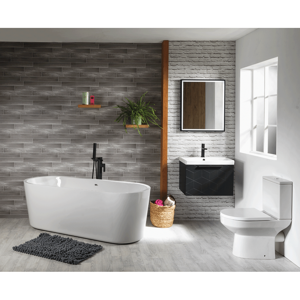 Evora Rimless Complete Bathroom Suite