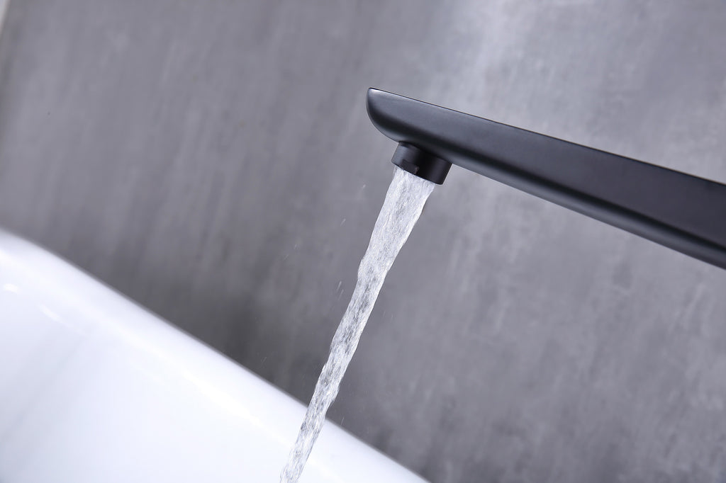 Bedgebury Freestanding Bath Shower Mixer - Matt Black
