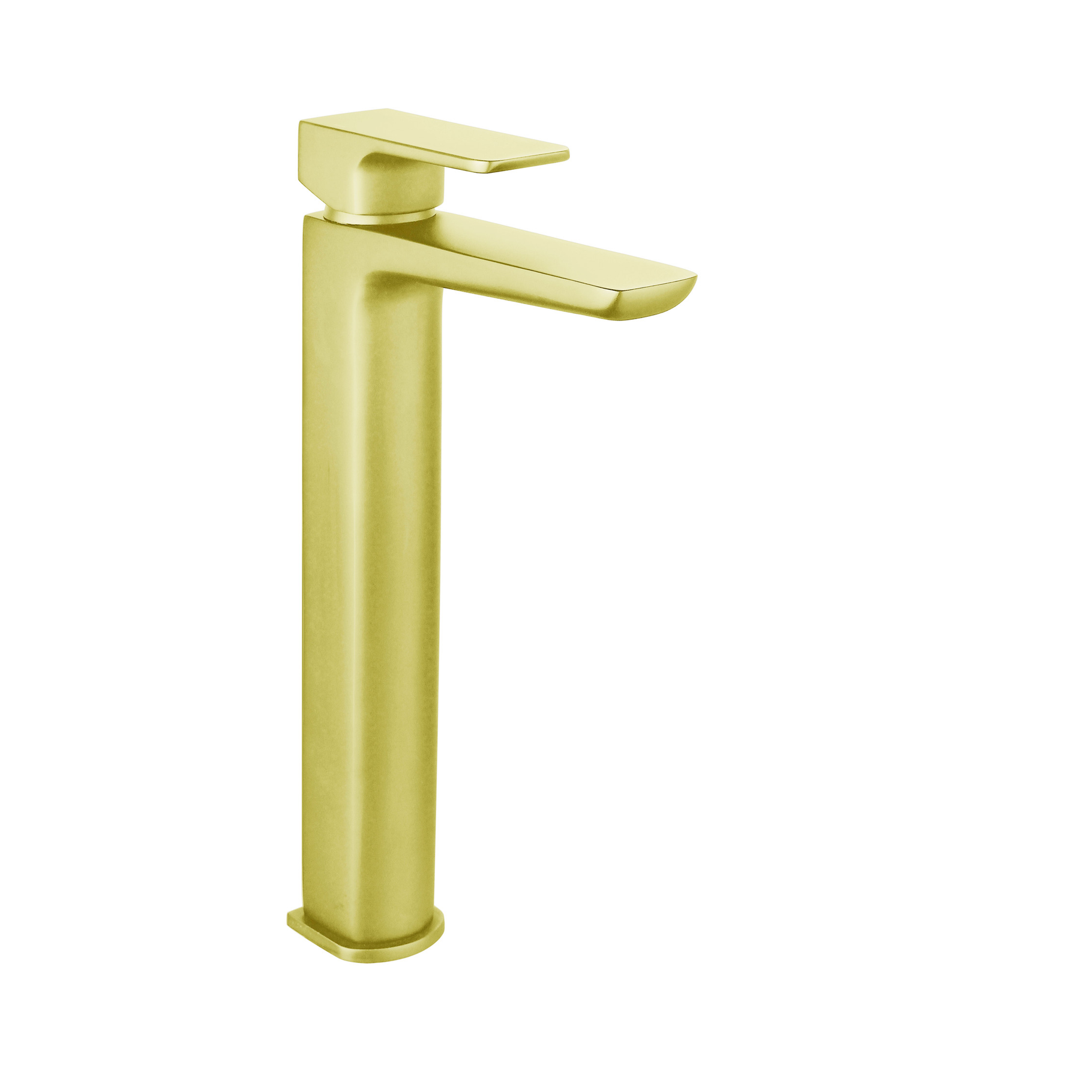 Bedgebury Tall Basin Mixer - Matt Brushed Brass