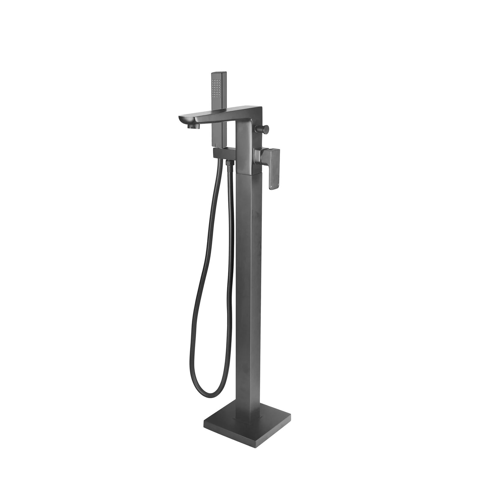 Bedgebury Freestanding Bath Shower Mixer - Gunmetal