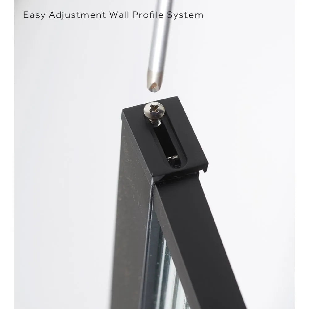 Genesis Deluxe Walk-In - Matt Black