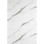 AquaGen White Marble (Tiled Design) – Single Panel