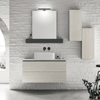 Rialto 100 2-Drawer Wall-Hung Unit & Vanity Basin