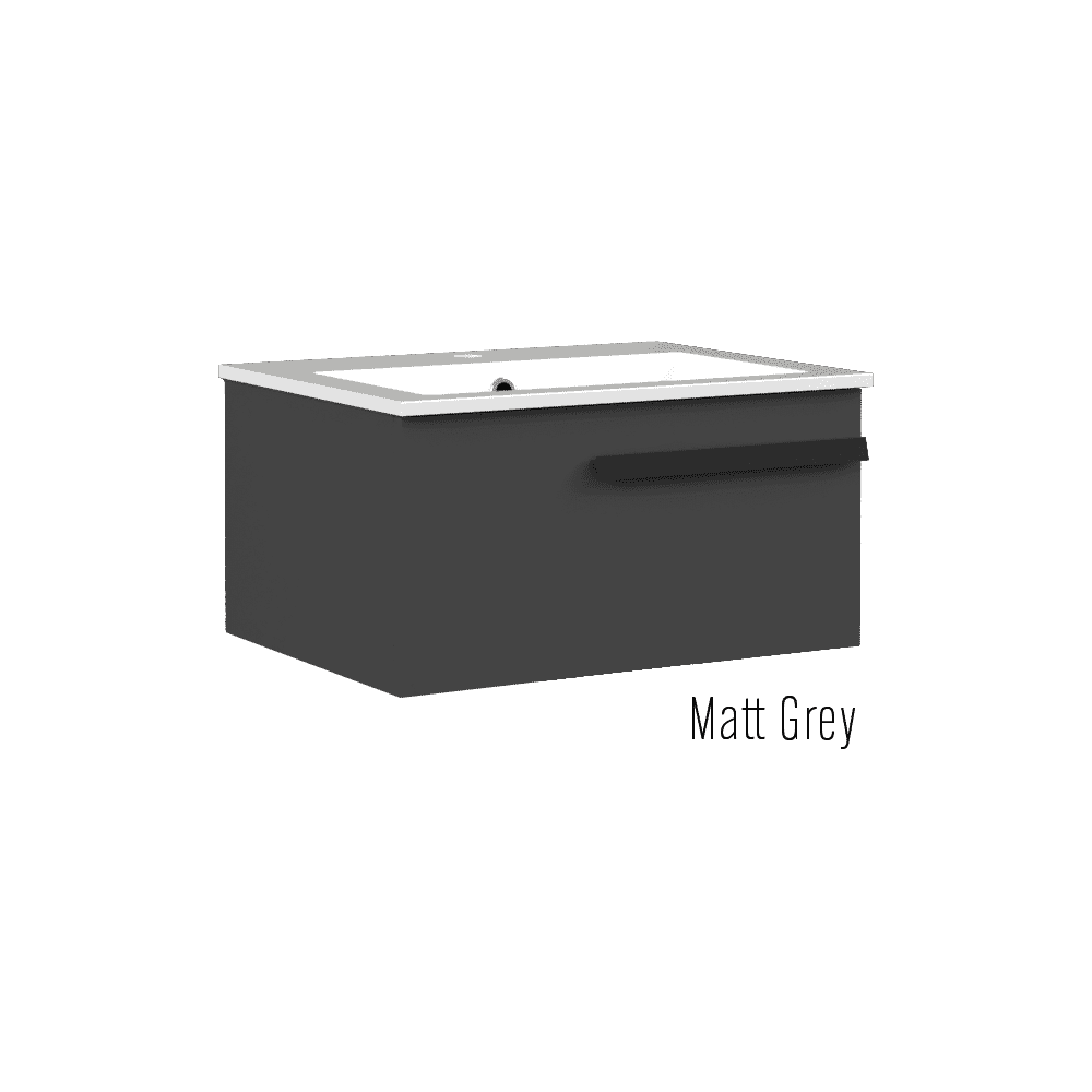 Linea 90 1-Drawer Wall-Hung Vanity Unit
