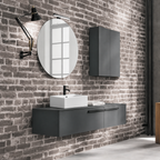 Linea 150 2-Drawer Wall-Hung Vanity Unit Combination