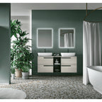 Linea 150 Double Drawer Wall-Hung Vanity Unit Combination
