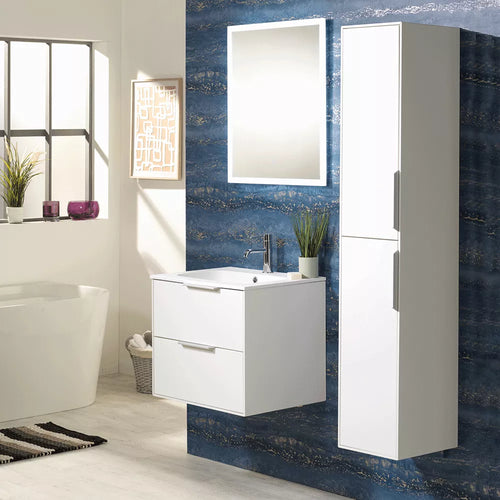 Quadra 60 2-Drawer Wall-Hung Vanity Unit