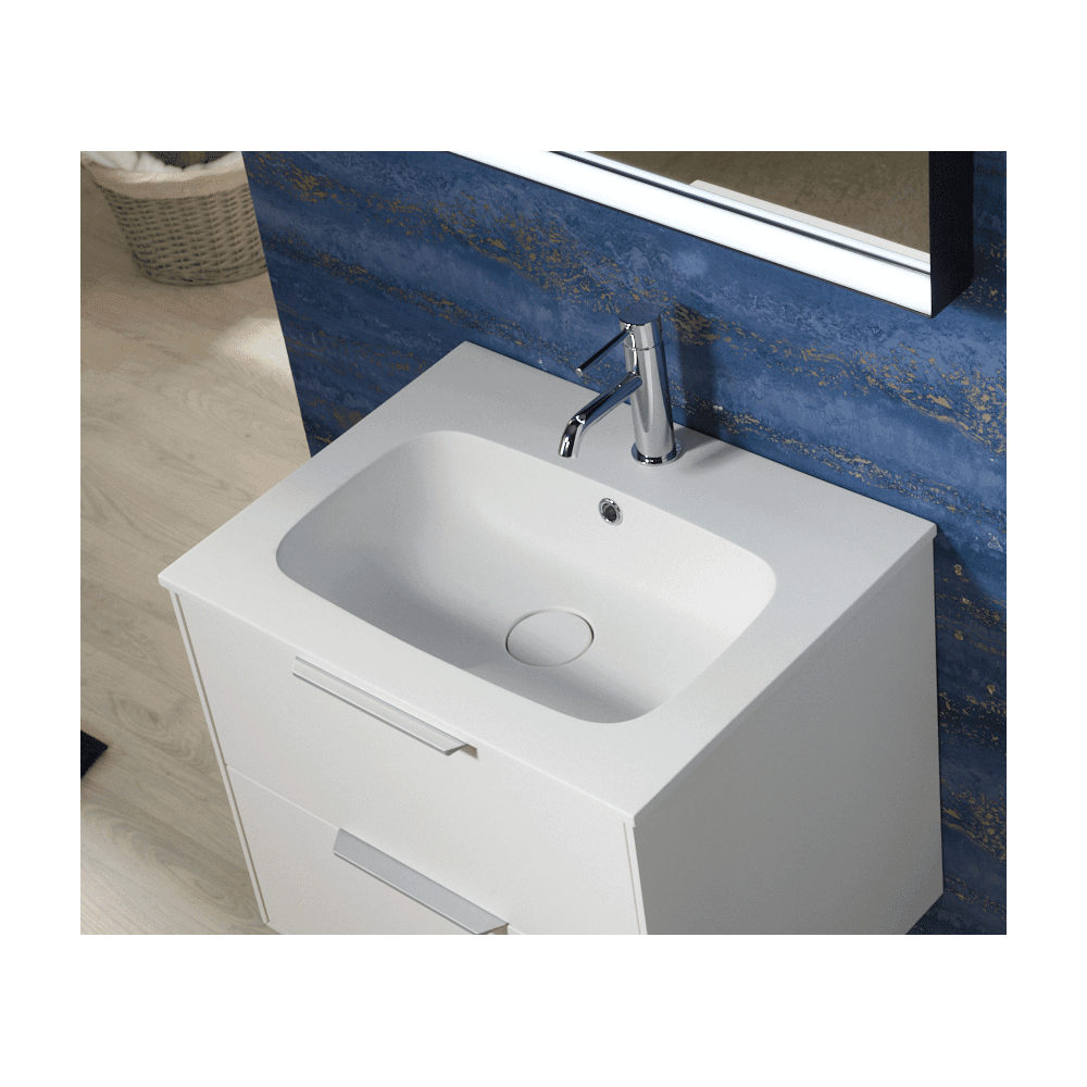 Quadra 60 2-Drawer Wall-Hung Vanity Unit