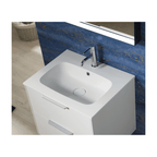 Quadra 60 2-Drawer Wall-Hung Vanity Unit