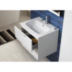 Quadra 90 2-Drawer Wall-Hung Vanity Unit