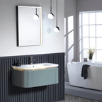 Kimba 90 Curved Wall-Hung Vanity Unit
