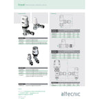 15mm Ecopac White Straight Radiator Valves
