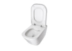 Roca The Gap Square Rimless Wall Hung Pan
