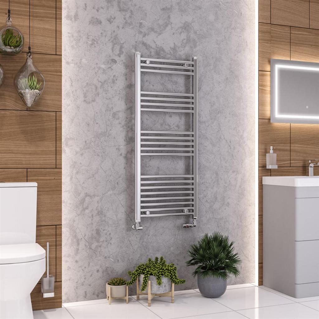 Wendover Straight Chrome Multirail 1200mm Height