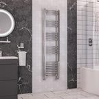 Wendover Curved Chrome Multirail 1600mm Height