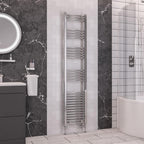 Wendover Curved Chrome Multirail 1800mm Height