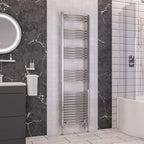 Wendover Curved Chrome Multirail 1800mm Height