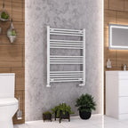 Wendover Straight Gloss White Multirail 1000mm Height