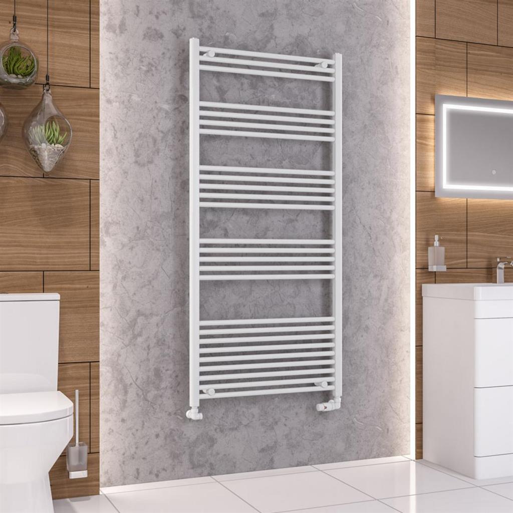 Wendover Straight Gloss White Multirail 1600mm Height