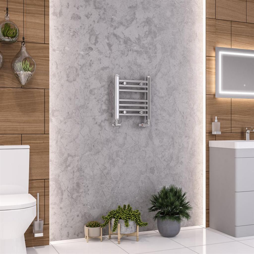 Wendover Straight Multirail 360 x 400mm Chrome