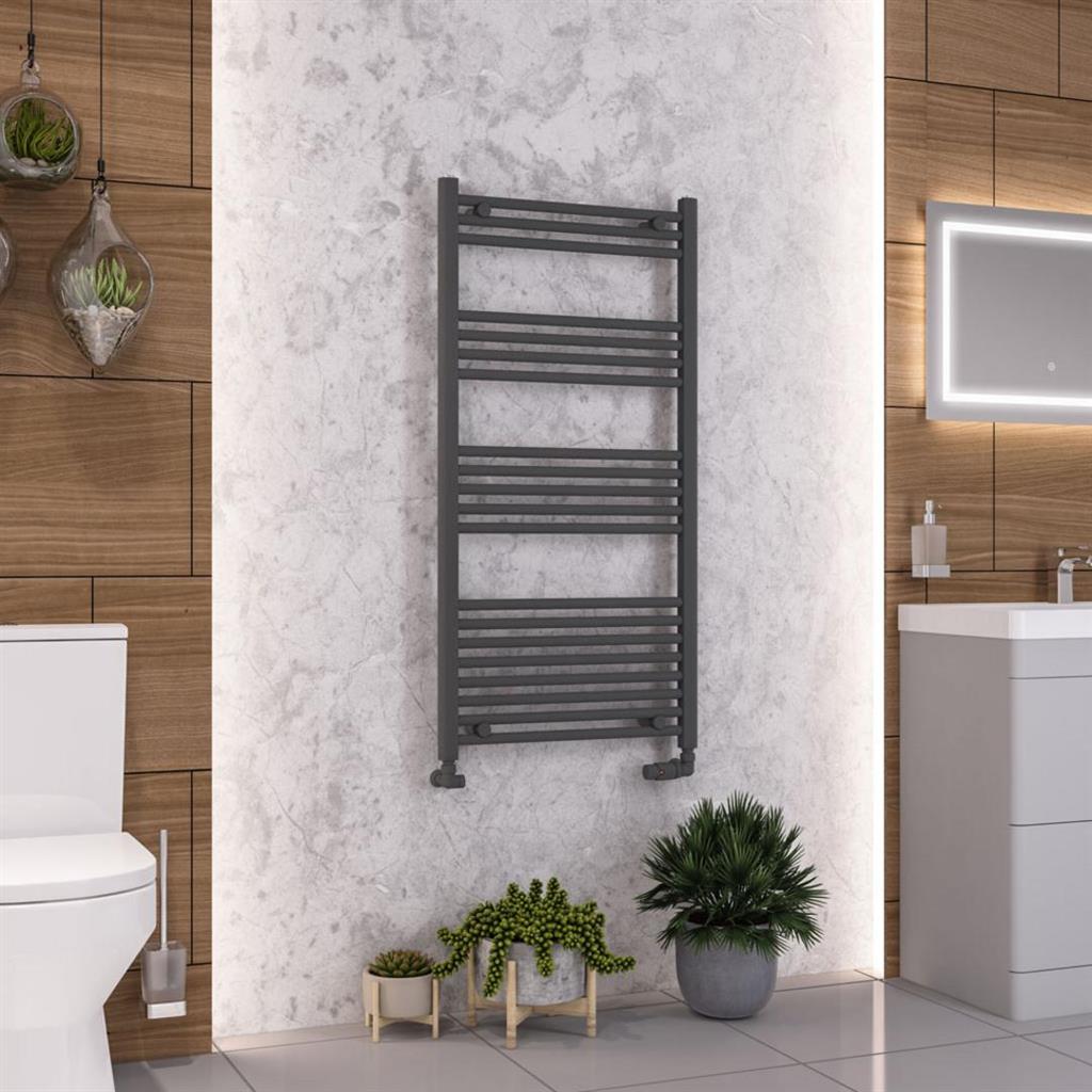 Wendover Straight Matt Anthracite Multirail 1200mm Height