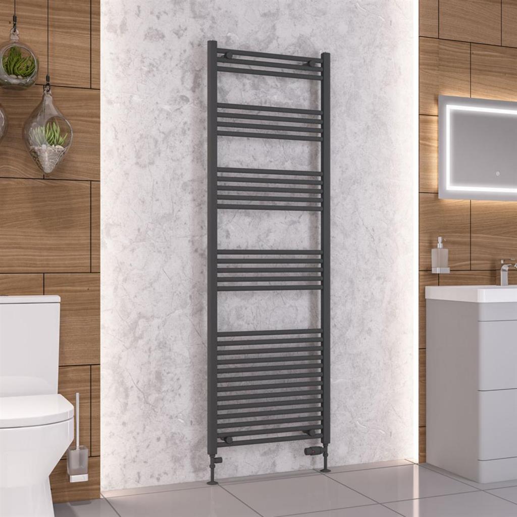 Wendover Straight Matt Anthracite Multirail 1800mm Height