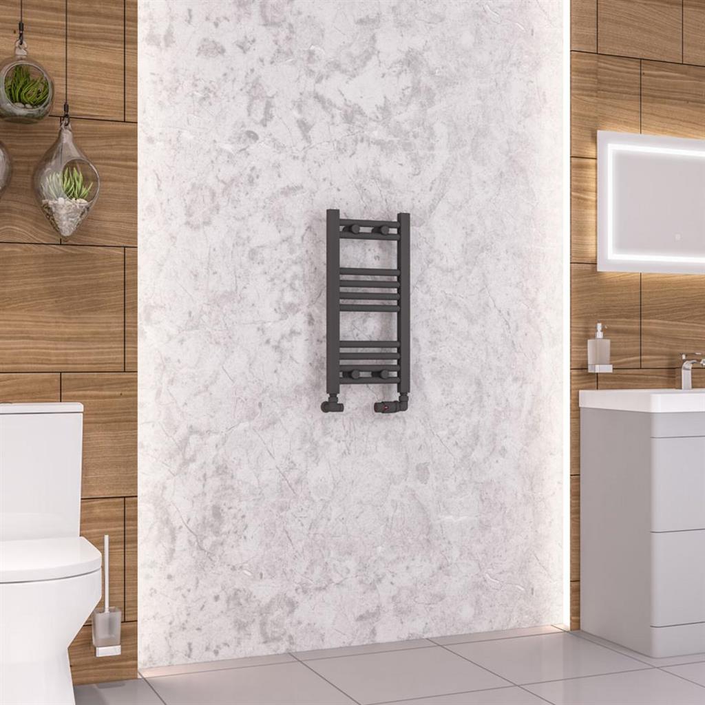 Wendover Straight Matt Anthracite Multirail 600mm Height