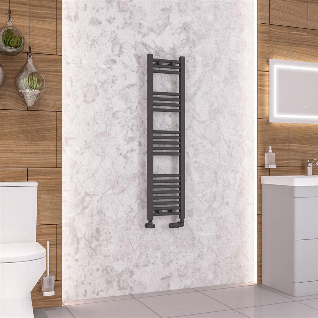 Wendover Straight Matt Anthracite Multirail 1200mm Height